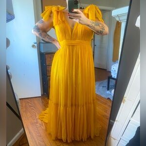 Tarik Ediz size 18 ball gown